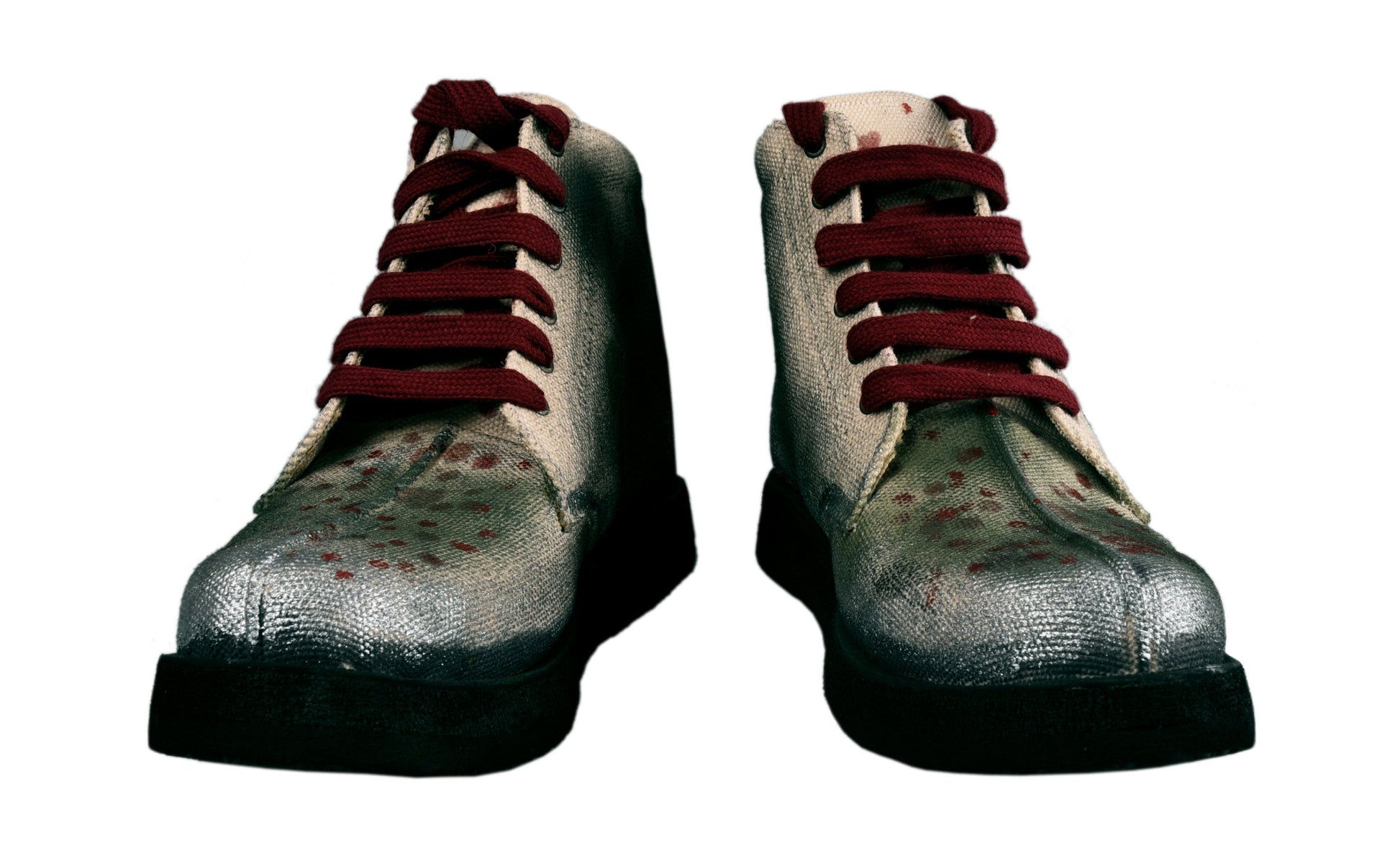 Heavy Canvas mid top boot with genuine leather lining and rubber sole 9LC