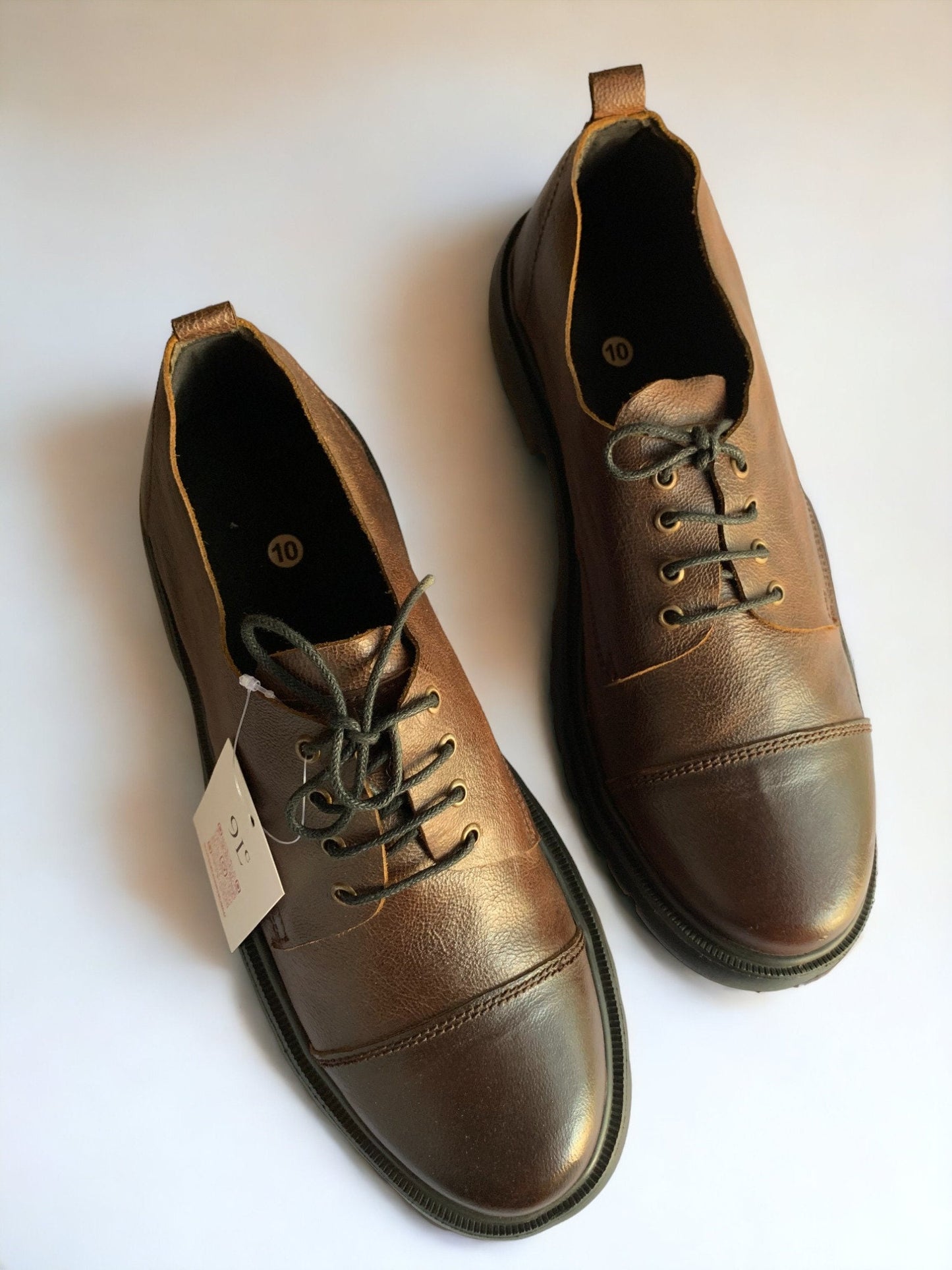 Lightweight Derby Shoe I Genuine Leather I Size UK10/EU45/US11 9LC