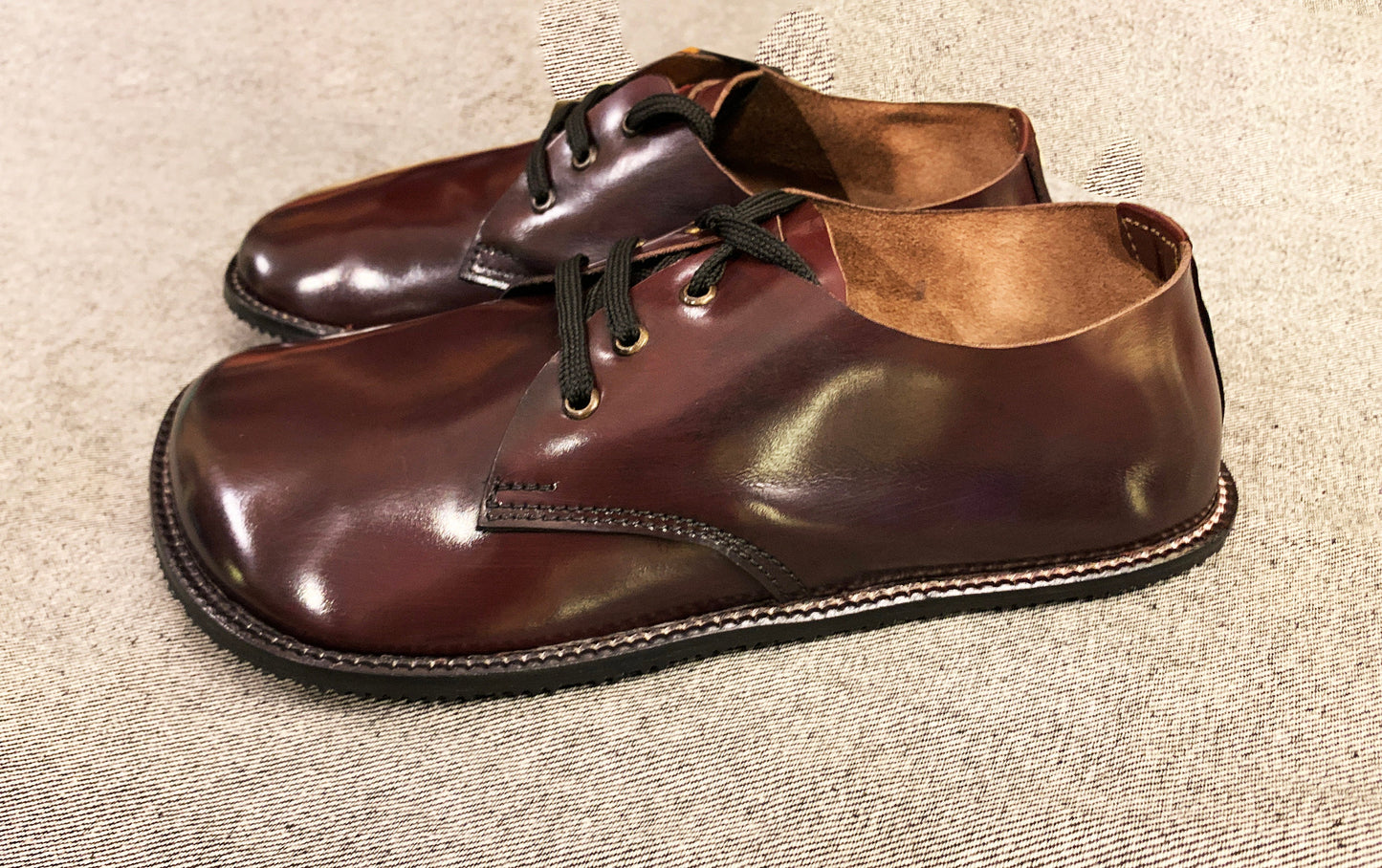 Bespoke Barefoot Dress Shoe | Leather or Vegan Options 9LC