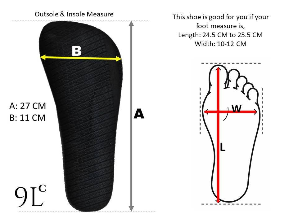 Japan Vibe Barefoot Sneaker I Black Denim I US 8 I UK7.5 I Tire Sole I Light and Flexible I One of a kind I Customization Available I 9LC