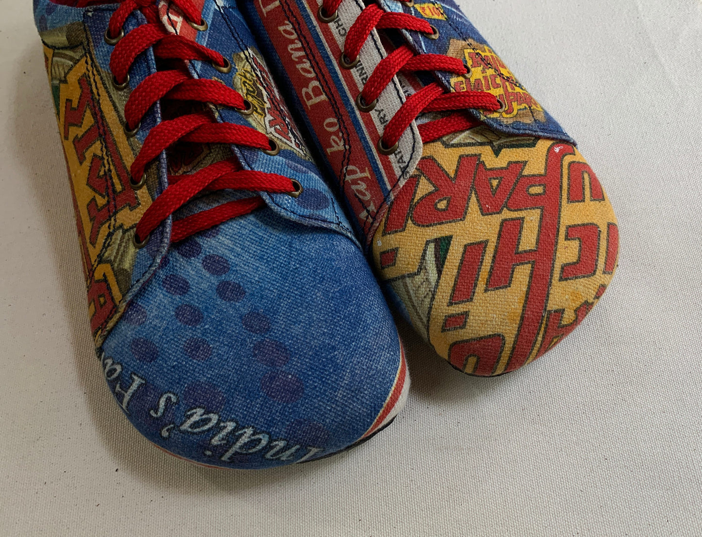 Upcycled Tire Sole Vegan Sneaker US10 - Bollywood Style 9LC