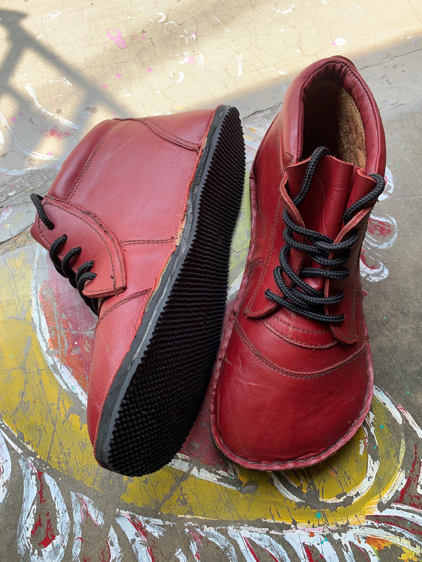 Ruby Leather Barefoot Shoe / Wide Foot Shoe I UK9/EU43/US10 9LC