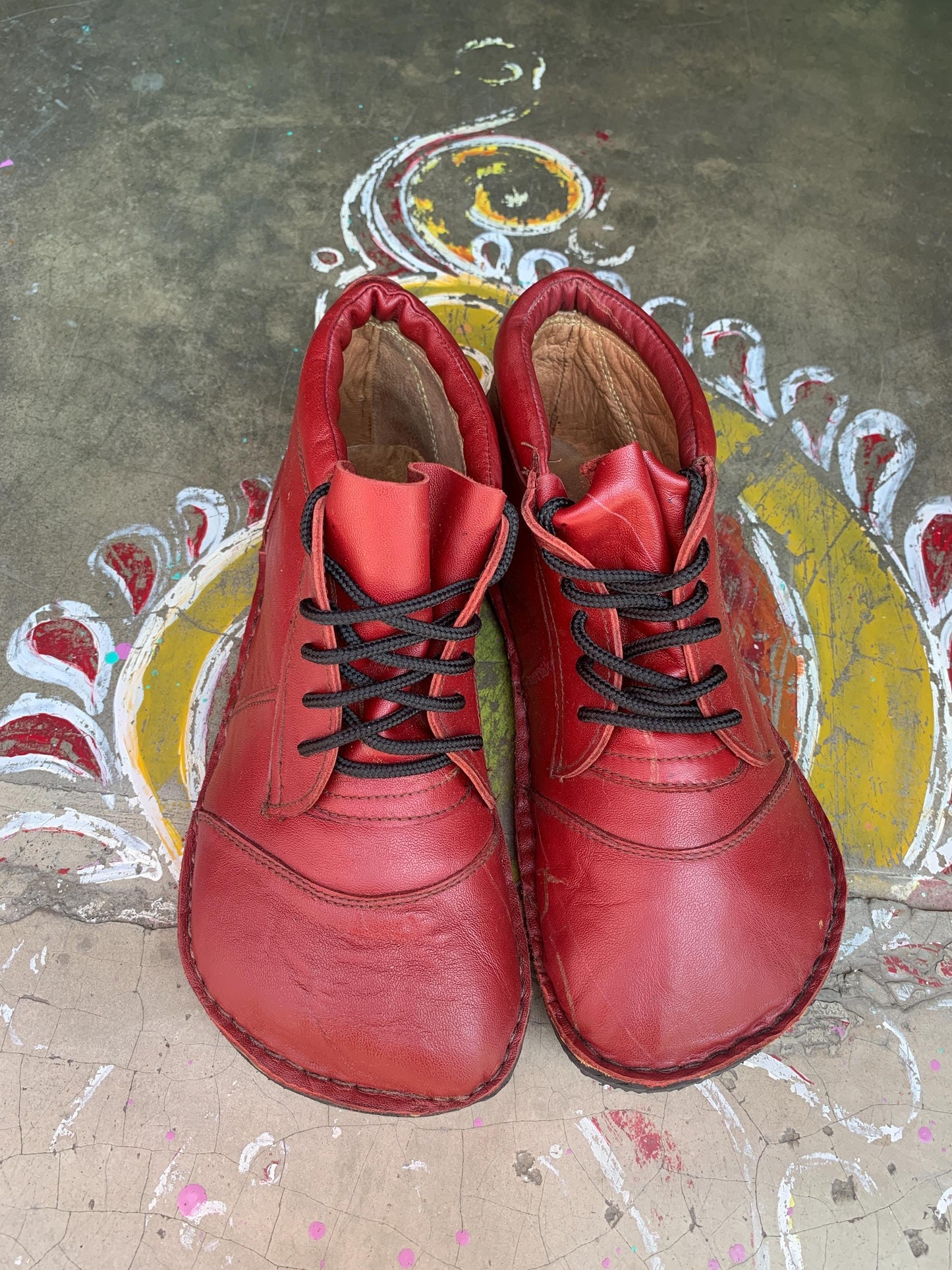 Ruby Leather Barefoot Shoe / Wide Foot Shoe I UK9/EU43/US10 9LC