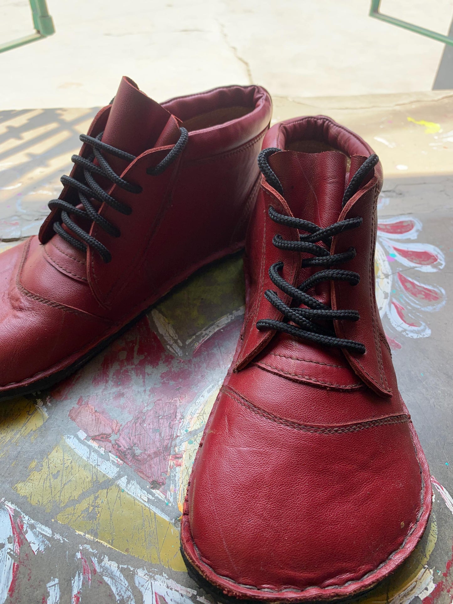 Ruby Leather Barefoot Shoe / Wide Foot Shoe I UK9/EU43/US10 9LC