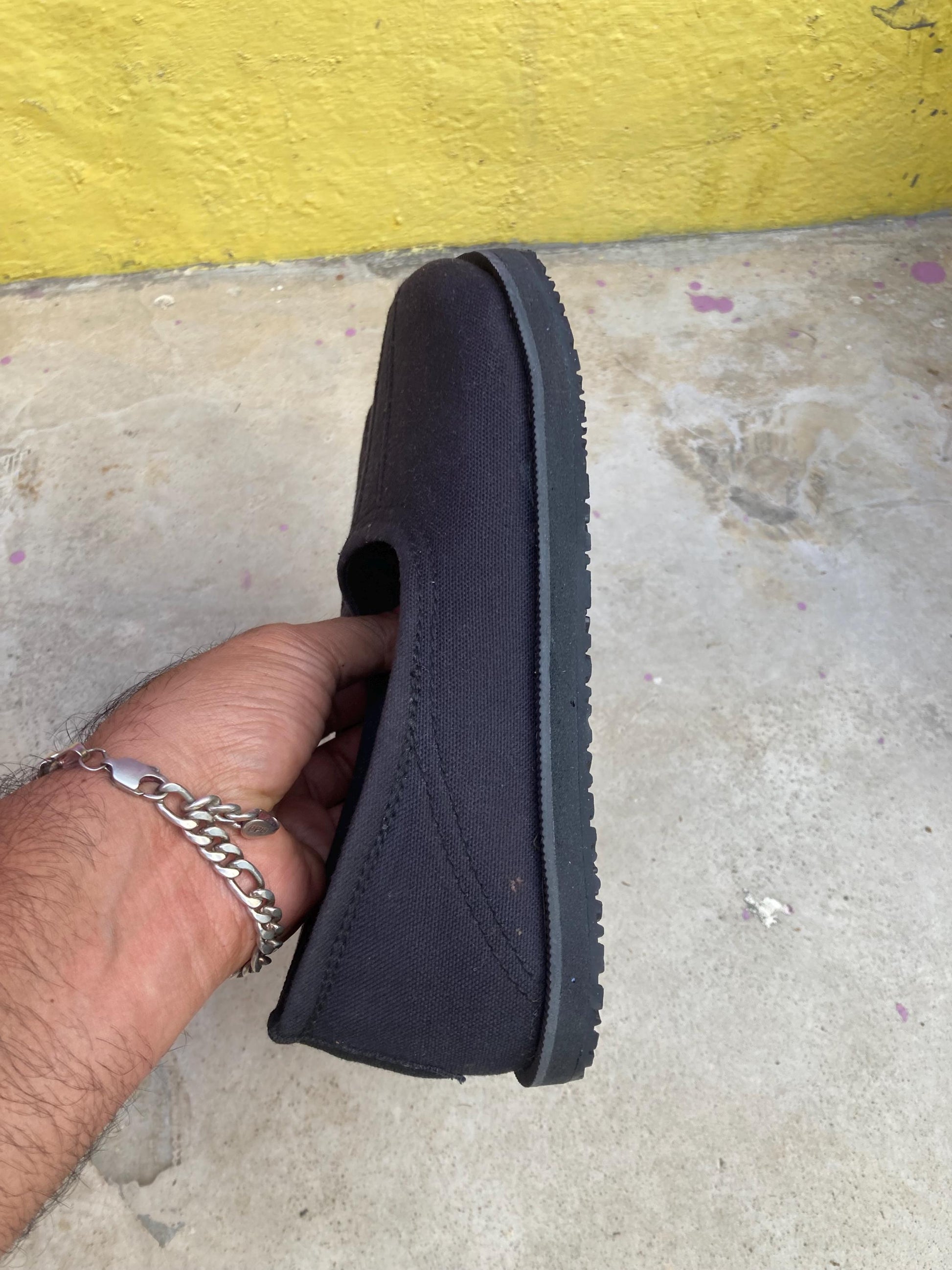 Cotton Canvas Barefoot Shoes: Wide Toe Box, Zero Drop Slip-Ons 9LC