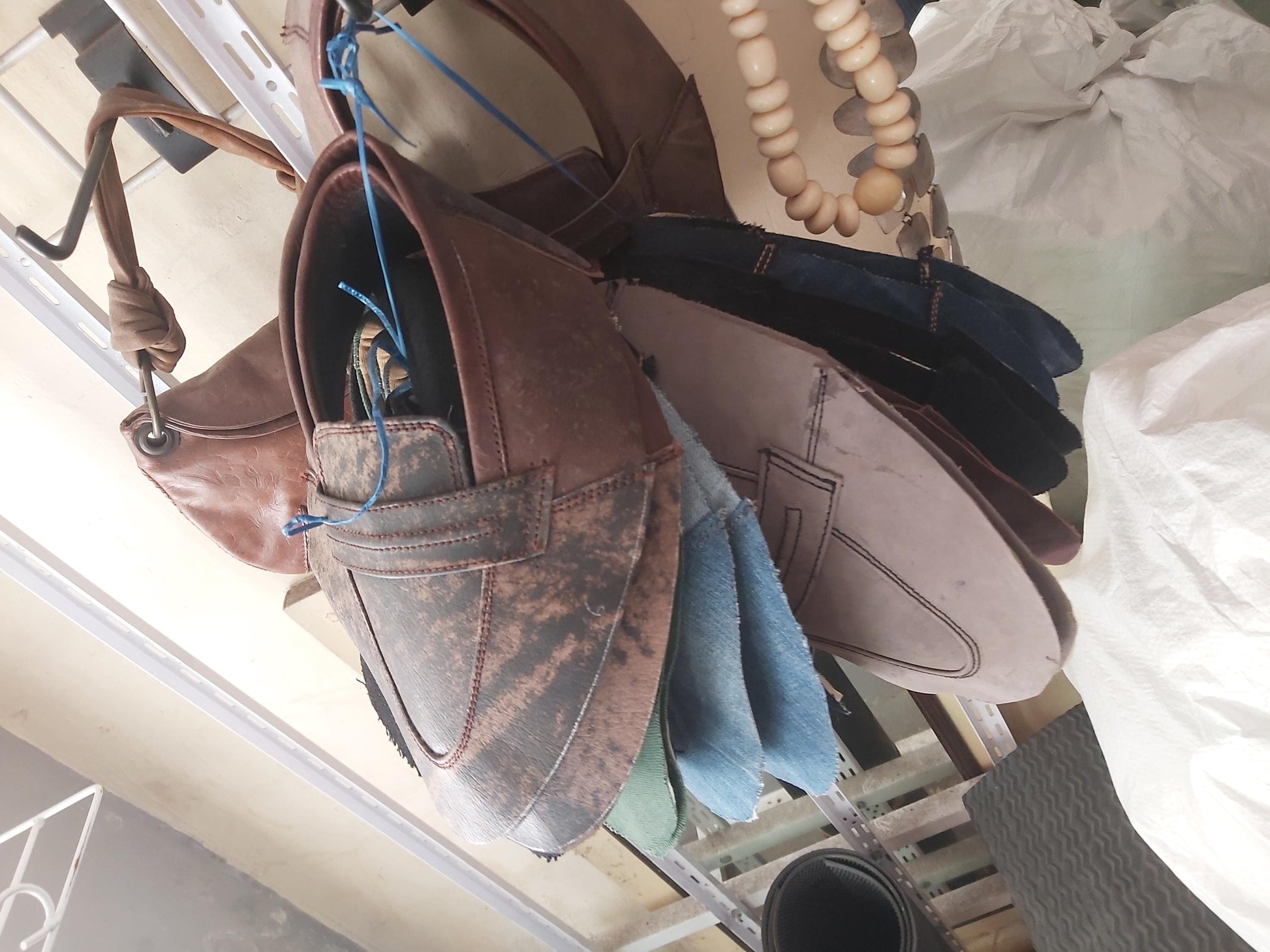 Custom Embroidered Denim Shoe Uppers | Made-to-Order Pattern Development 9LC
